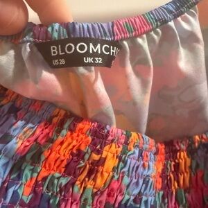 BloomChic Multicolor Smocked Dress